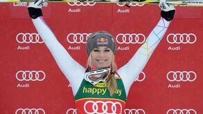 Lindsey Vonn quer vingar entre os homens