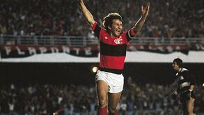 Flamengo diz que Zico marcou mais golos do que Messi
