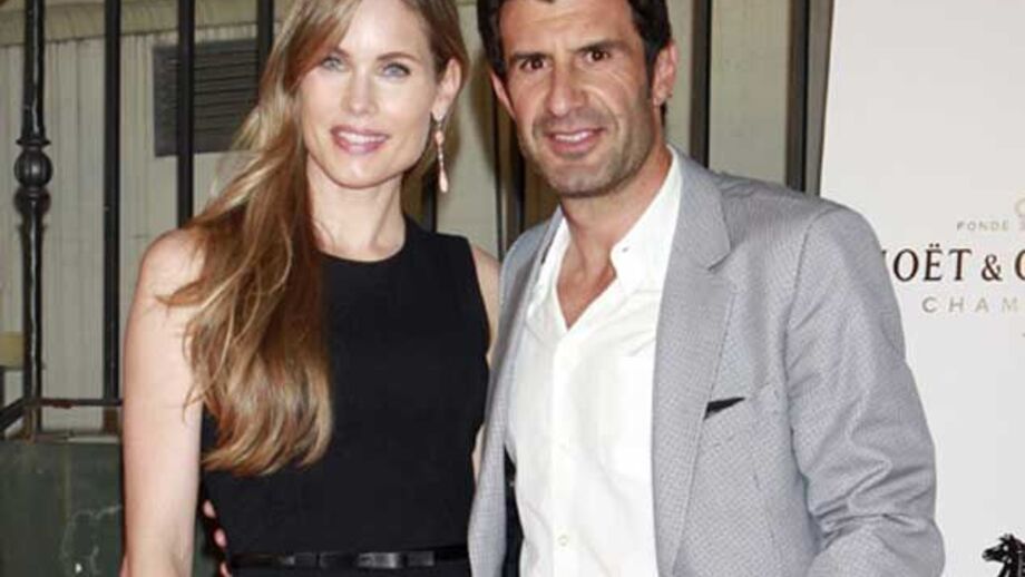 Figo rendido à mulher