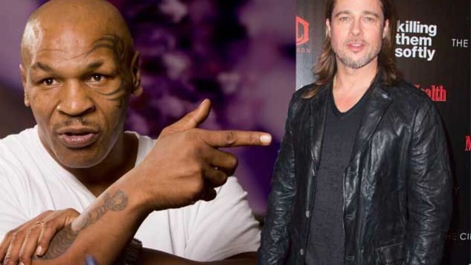 Mike Tyson apanha Brad Pitt com a ex-mulher