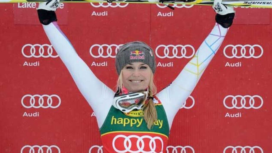 Lindsey Vonn quer vingar entre os homens