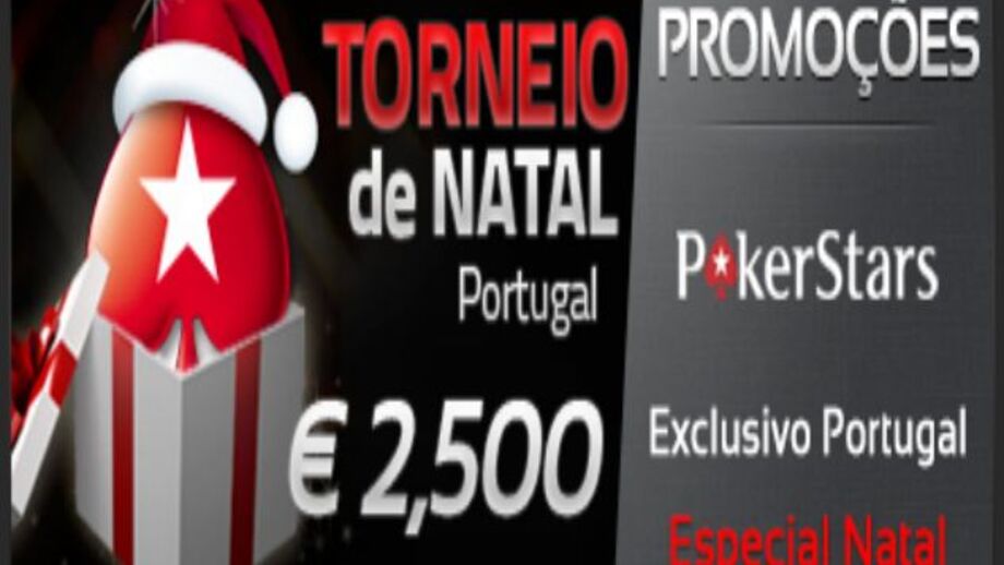 Hoje há Torneio de Natal na PokerStars