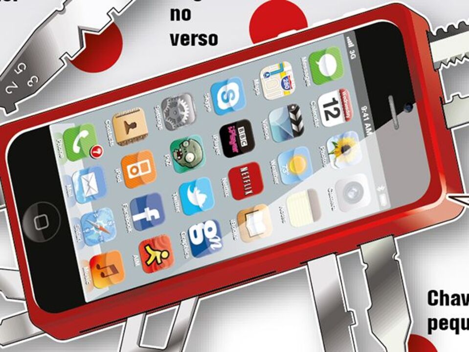 Kit faz do iPhone um canivete suíço