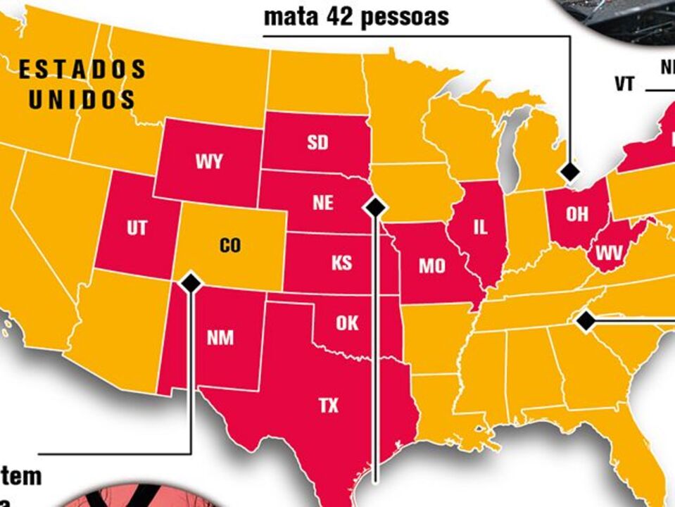 Estados Unidos tiveram o ano mais quente de sempre