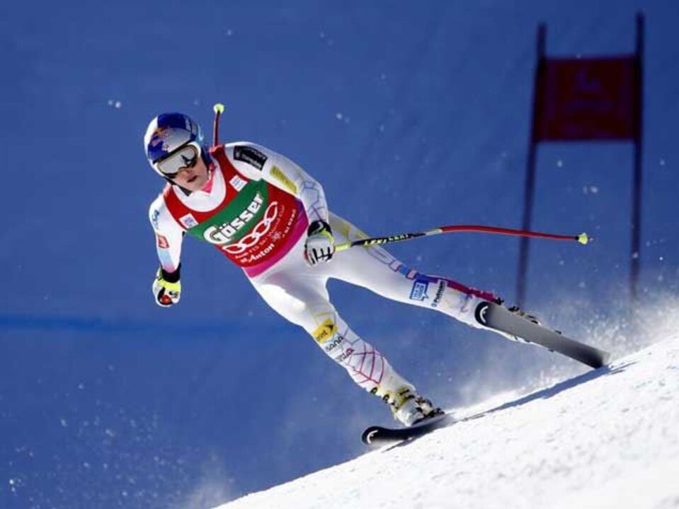Esqui alpino: Lindsay Vonn sexta na vitória de McKennis