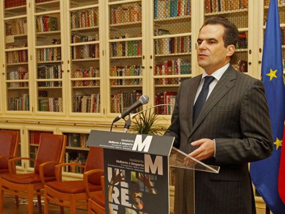 Alexandre Mestre felicita Ruben Faria