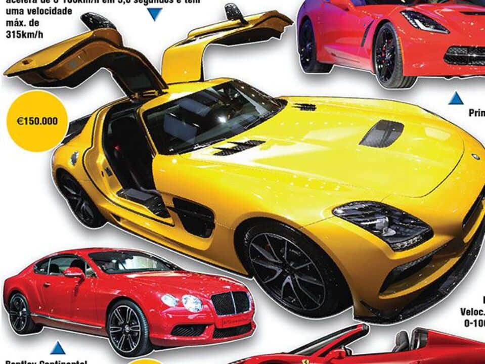 Feira de Detroit recebe carros de luxo