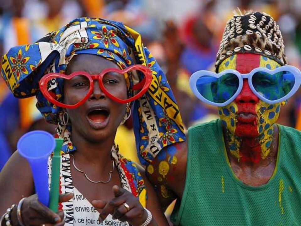 Há quem diga que as mulheres dão azar na CAN....