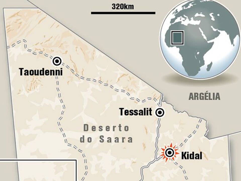 França segura os acessos a Tumbuktu