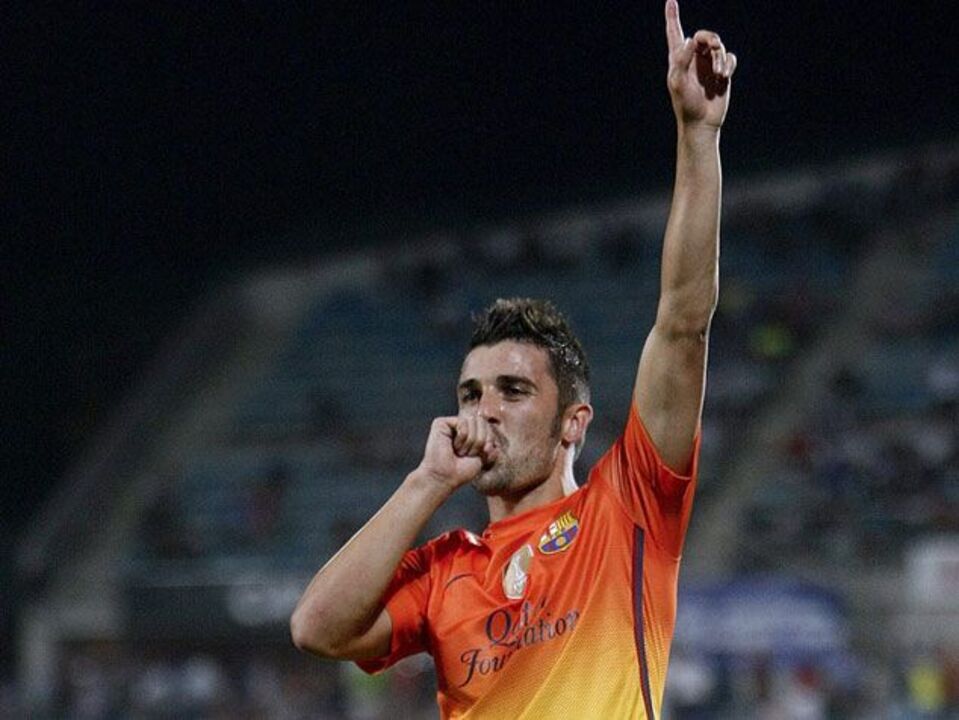 David Villa pai pela terceira vez