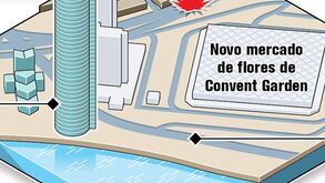 Queda de helicóptero causa pânico em Londres