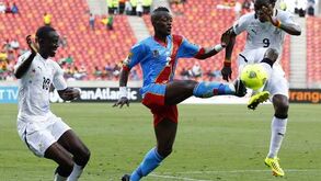 GANA-CONGO, 0-0 (1.ª parte)