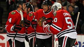 NHL: Hossa mantém percurso perfeito de Chicago