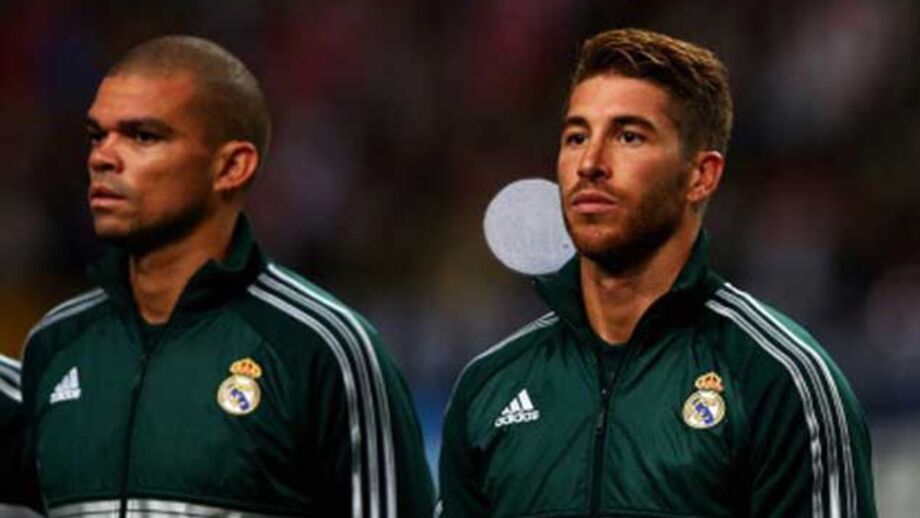 Mourinho furioso com Sergio Ramos e Pepe