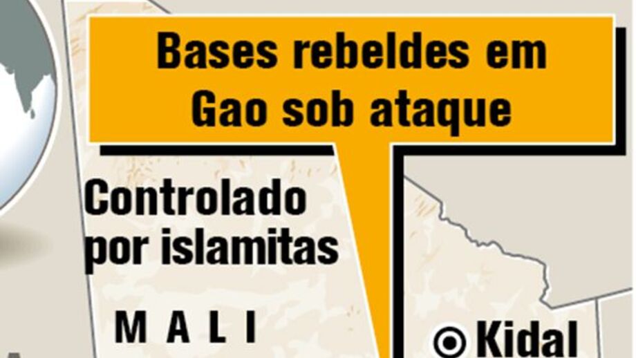 França lança ataque no Mali