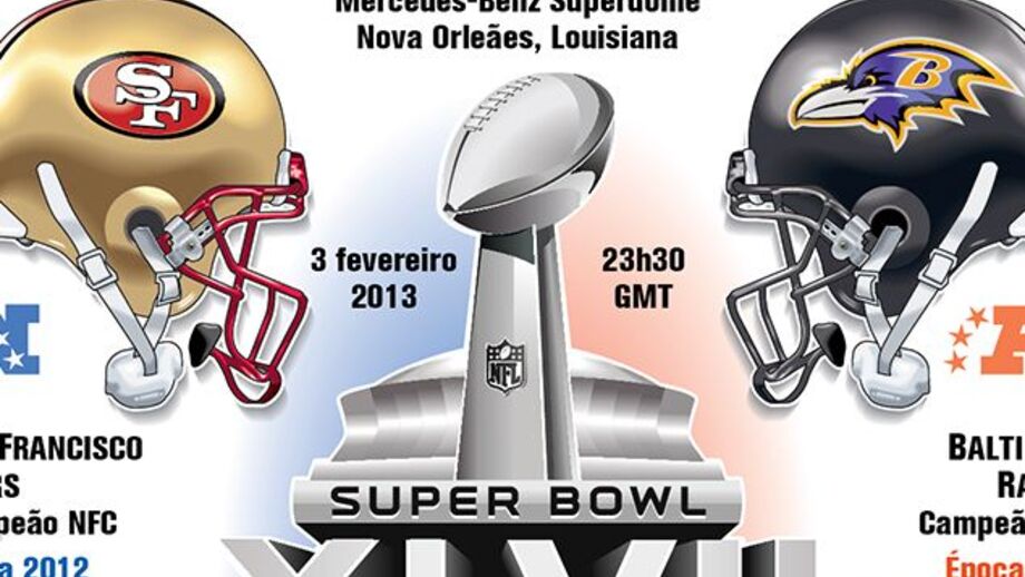 49ers e Ravens disputam Super Bowl XLVII