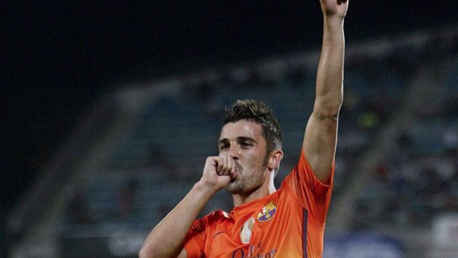 David Villa pai pela terceira vez