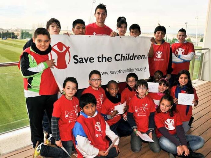 Ronaldo nomeado embaixador da 'Save the Children'