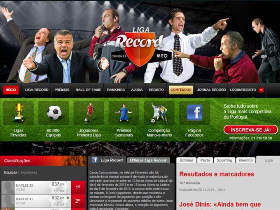 Jornada para ver novos craques