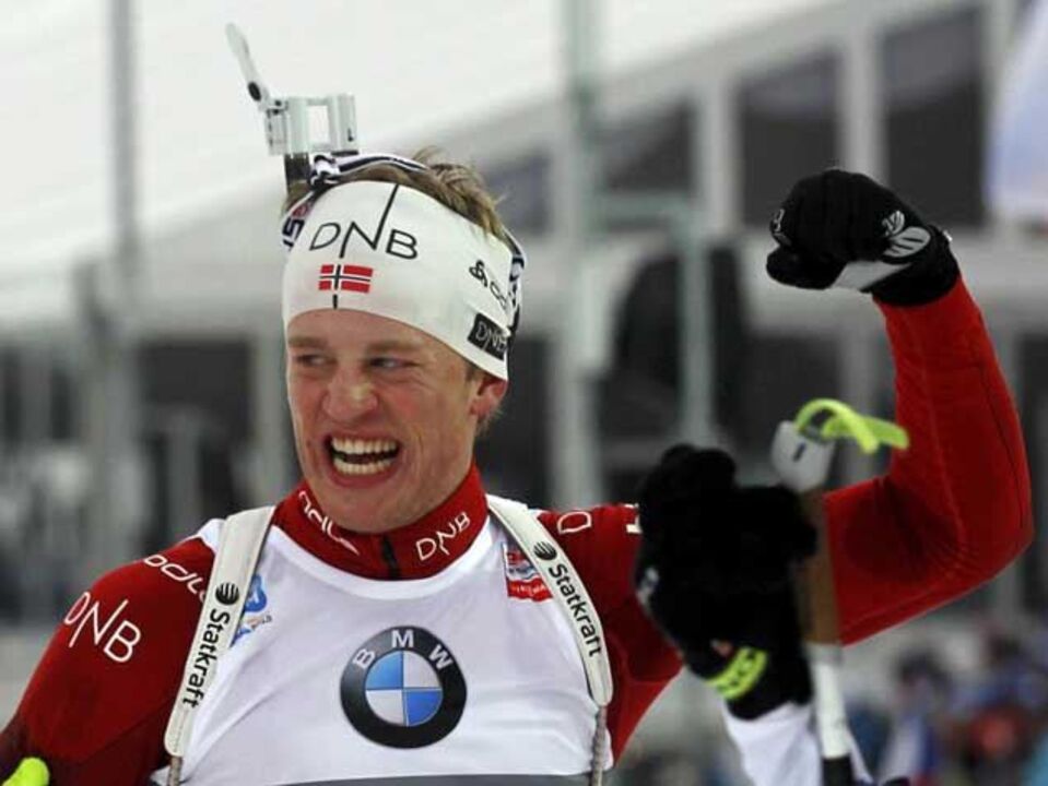 Mundiais de Biatlo: Tarjei Boe vence prova de 15 km 