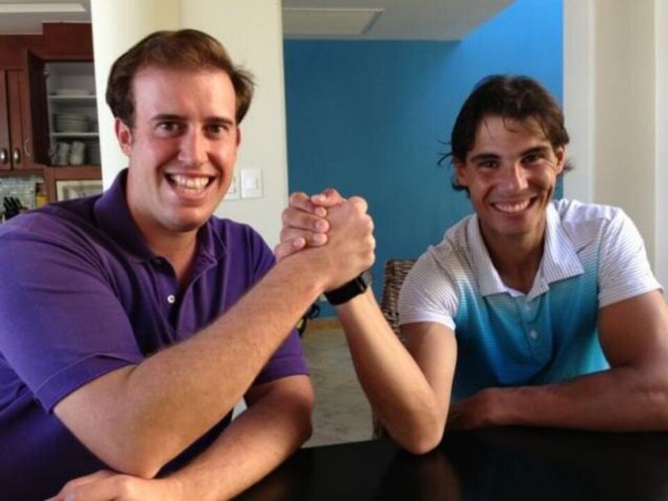Rafael Nadal perdeu a aposta...