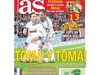 Ronaldo é rei nas capas dos jornais