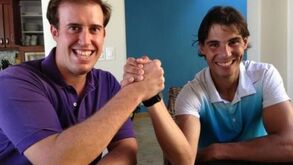 Rafael Nadal perdeu a aposta...