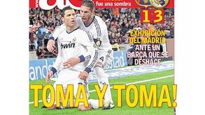 Ronaldo é rei nas capas dos jornais