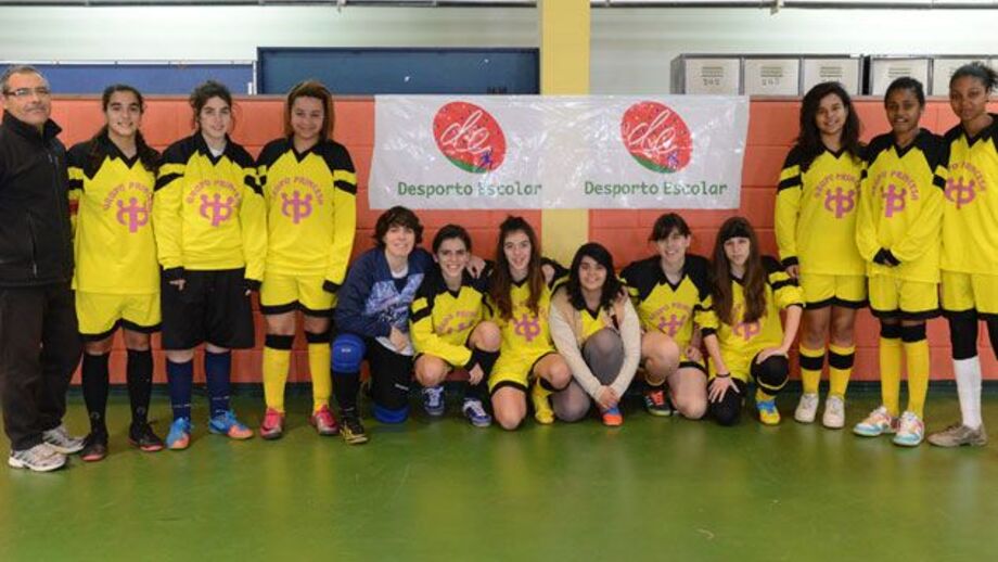 Concentração de futsal feminino no Barreiro