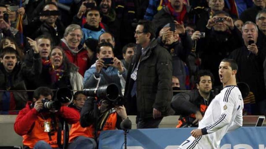 Cristiano Ronaldo é demónio à solta em Camp Nou