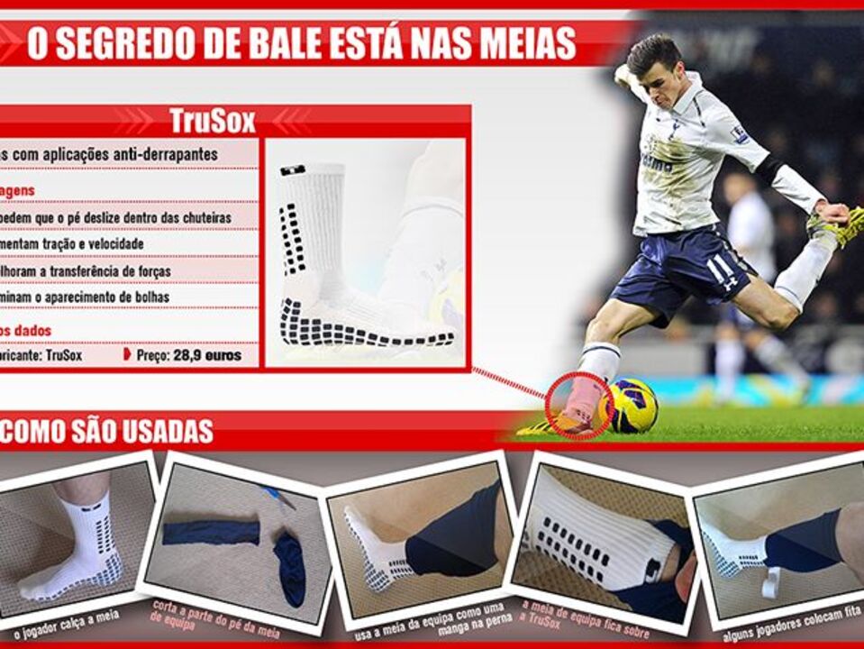 O segredo de Bale está nas meias