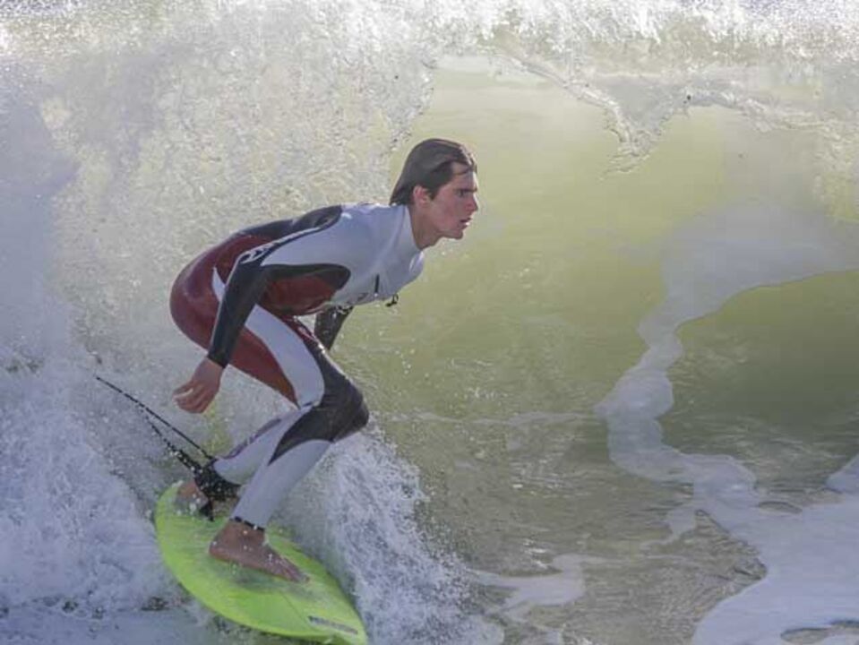 Circuito regional de surf na despedida do 2.º período