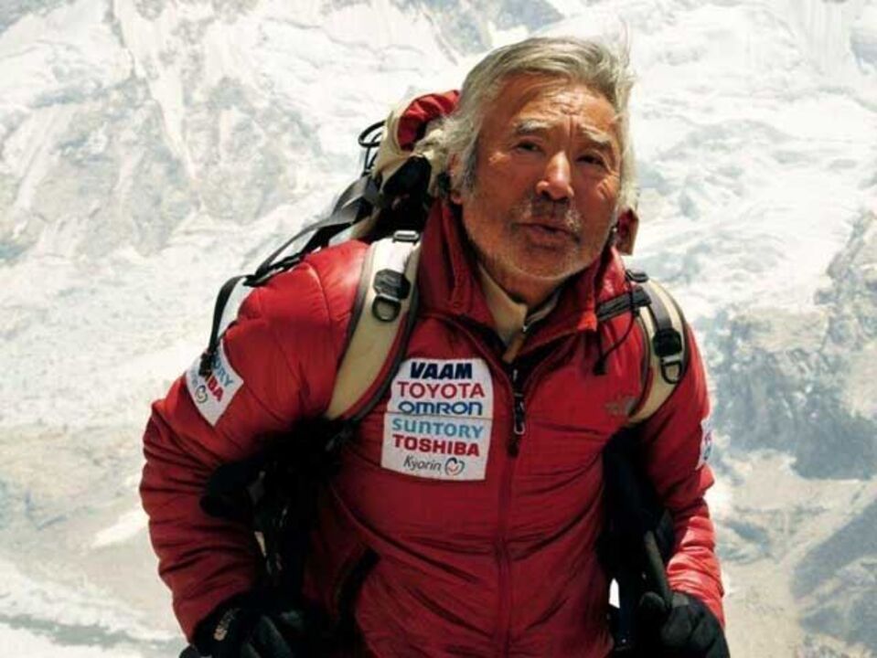 Yuichiro Miura é um aventureiro aos 80