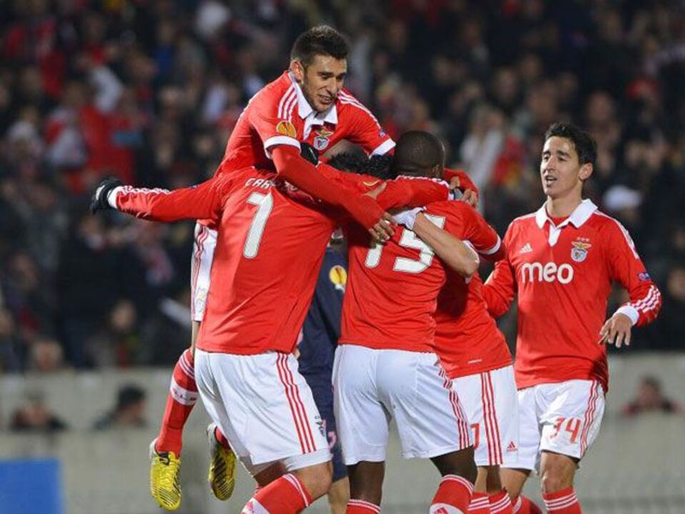 Benfica no top 3 para vencer a Liga Europa