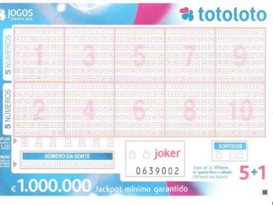 Vendas do Totoloto decresceram 18%