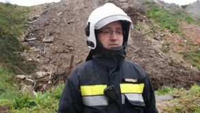 Derrocadas cortam estrada em Lamego