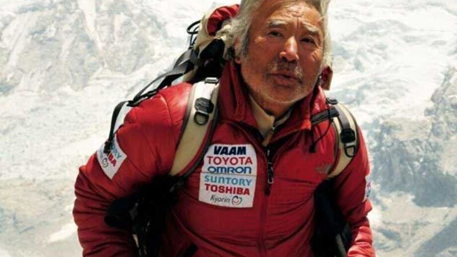 Yuichiro Miura é um aventureiro aos 80