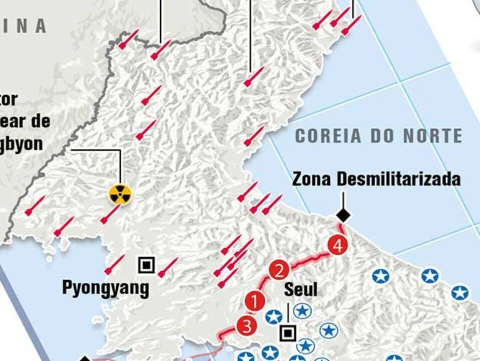 A ameaça dos mísseis norte-coreanos