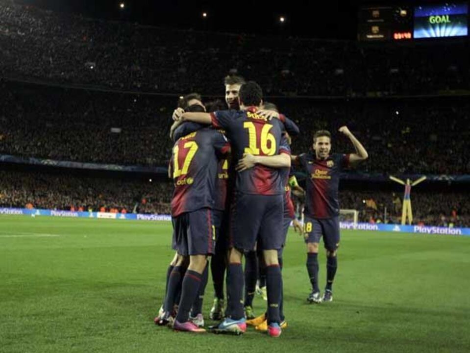 Barcelona continua como favorito na Champions
