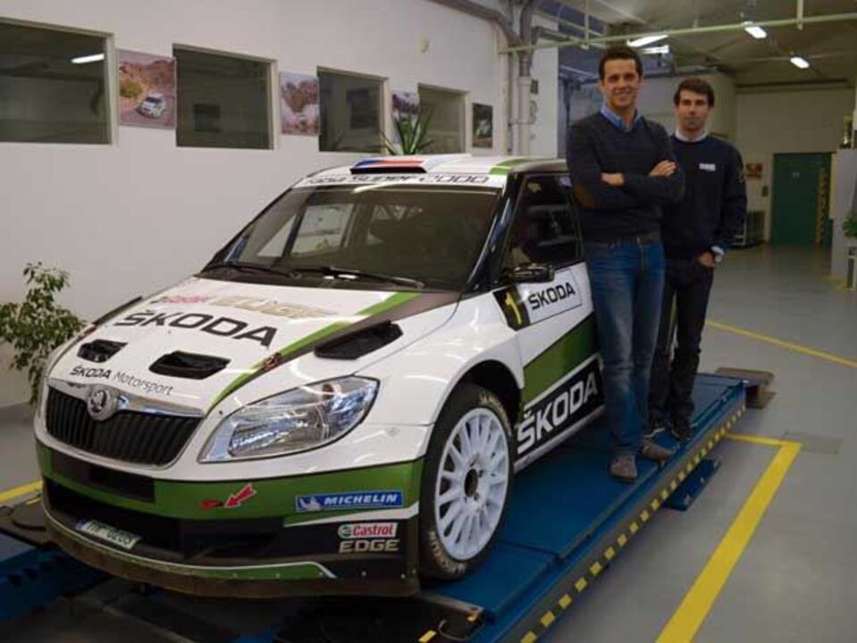 Ricardo Moura estreia Skoda Fabia S2000 