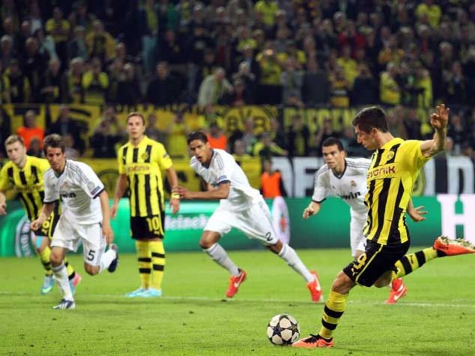 B. Dortmund-Real Madrid, 4-1: Nem deu para respirar
