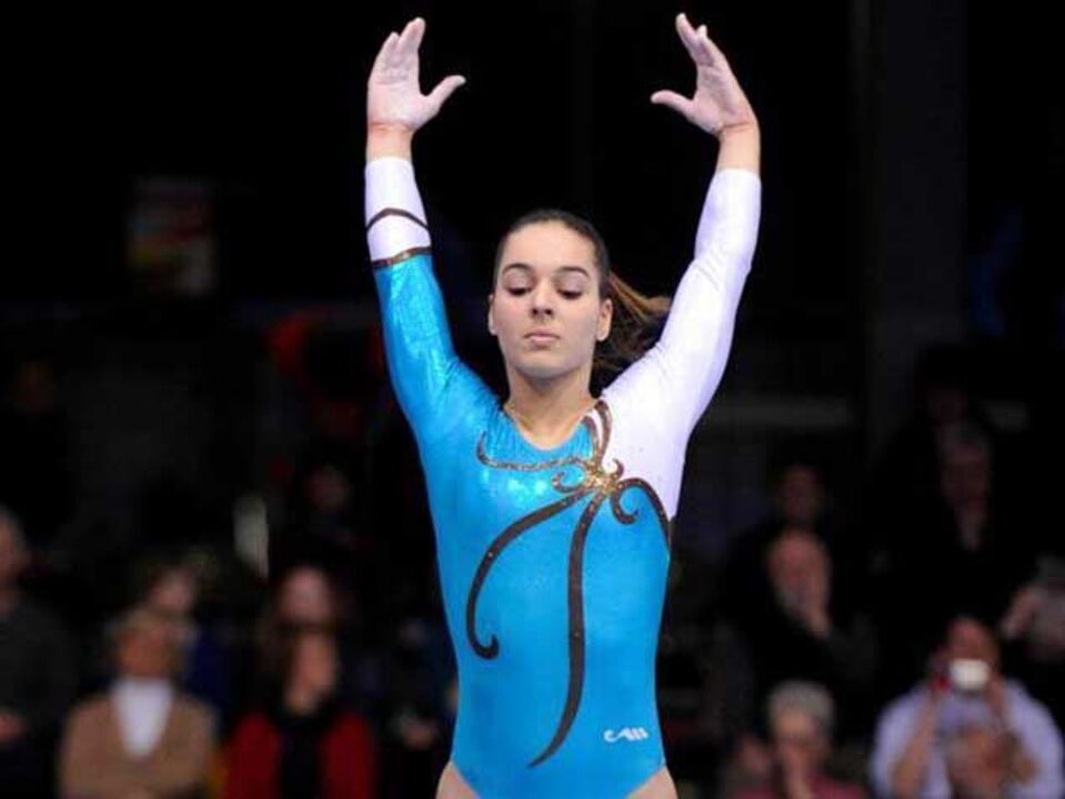 Ginástica: Filipa Martins em alta na Eslovénia