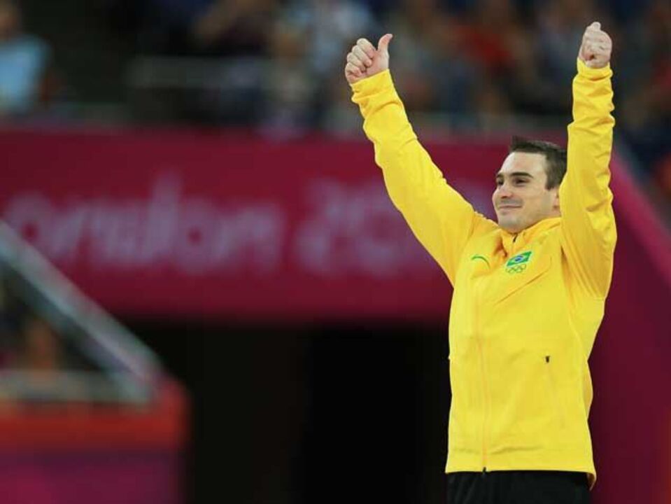 Ginástica: Campeão olímpico Arthur Zanetti na Anadia