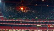 Gaiola resultou em incêndio nas bancadas da Luz 