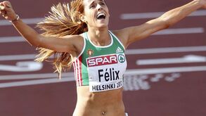 Ana Dulce Félix corre Maratona de Boston