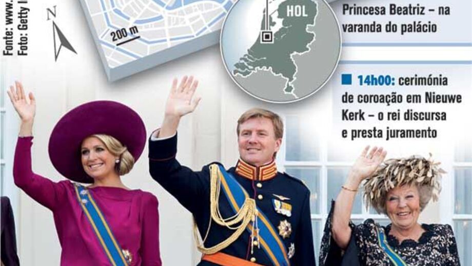 Holanda saúda primeiro rei num século