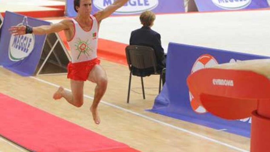 Ginástica artística: Luís Araújo na final de saltos