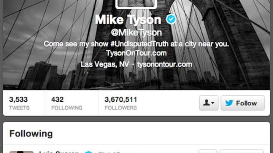 Mike Tyson já é fã de Suárez