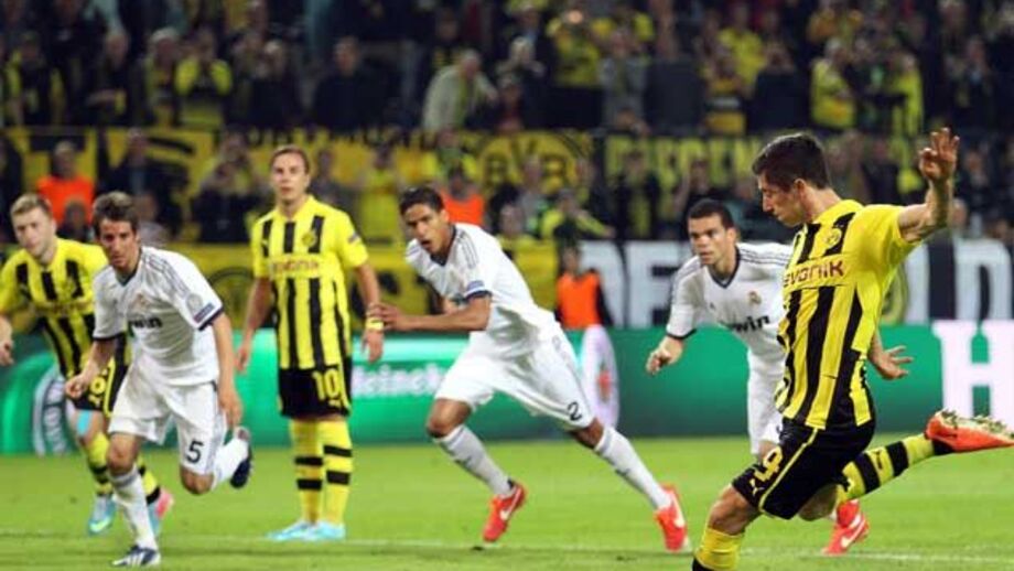 B. Dortmund-Real Madrid, 4-1: Nem deu para respirar