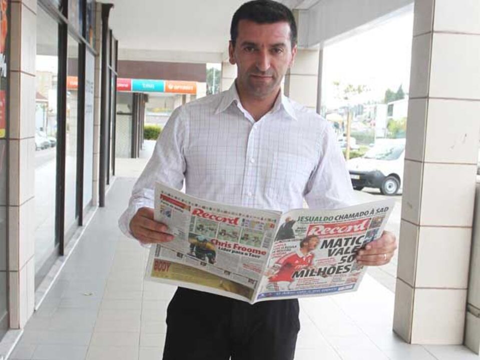 A primeira vez de António Faria